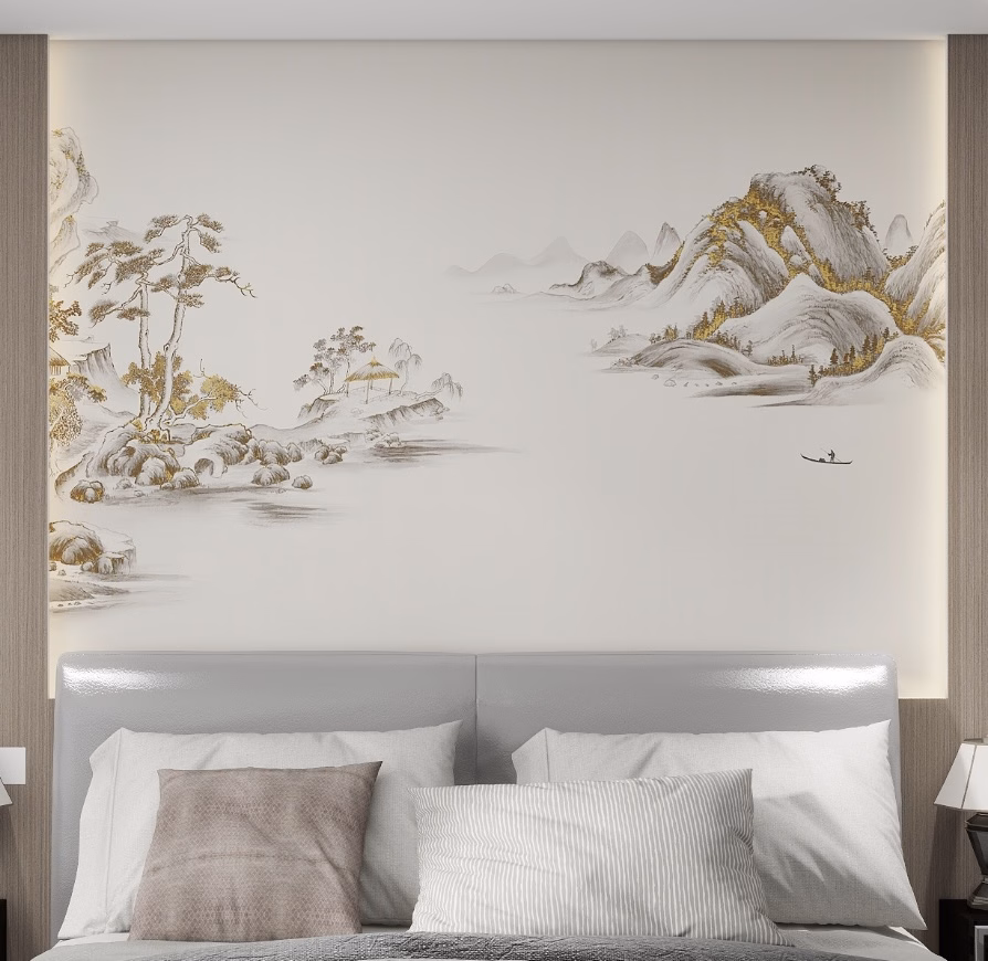 Oulaiman feature wall grid panel