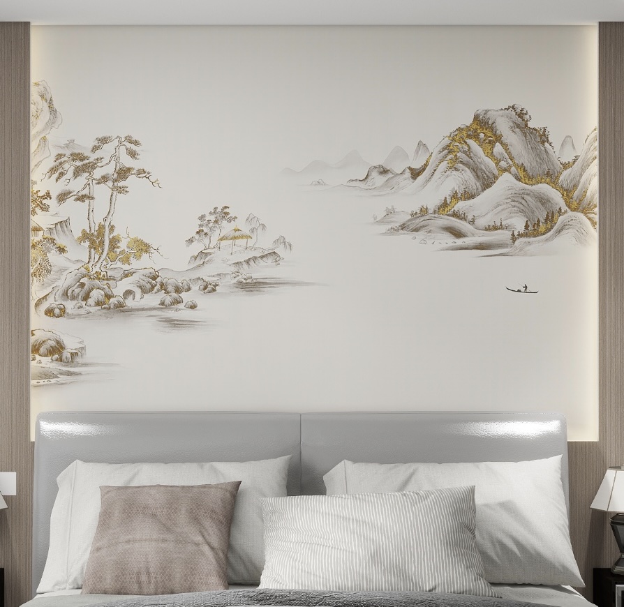 Oulaiman feature wall grid panel