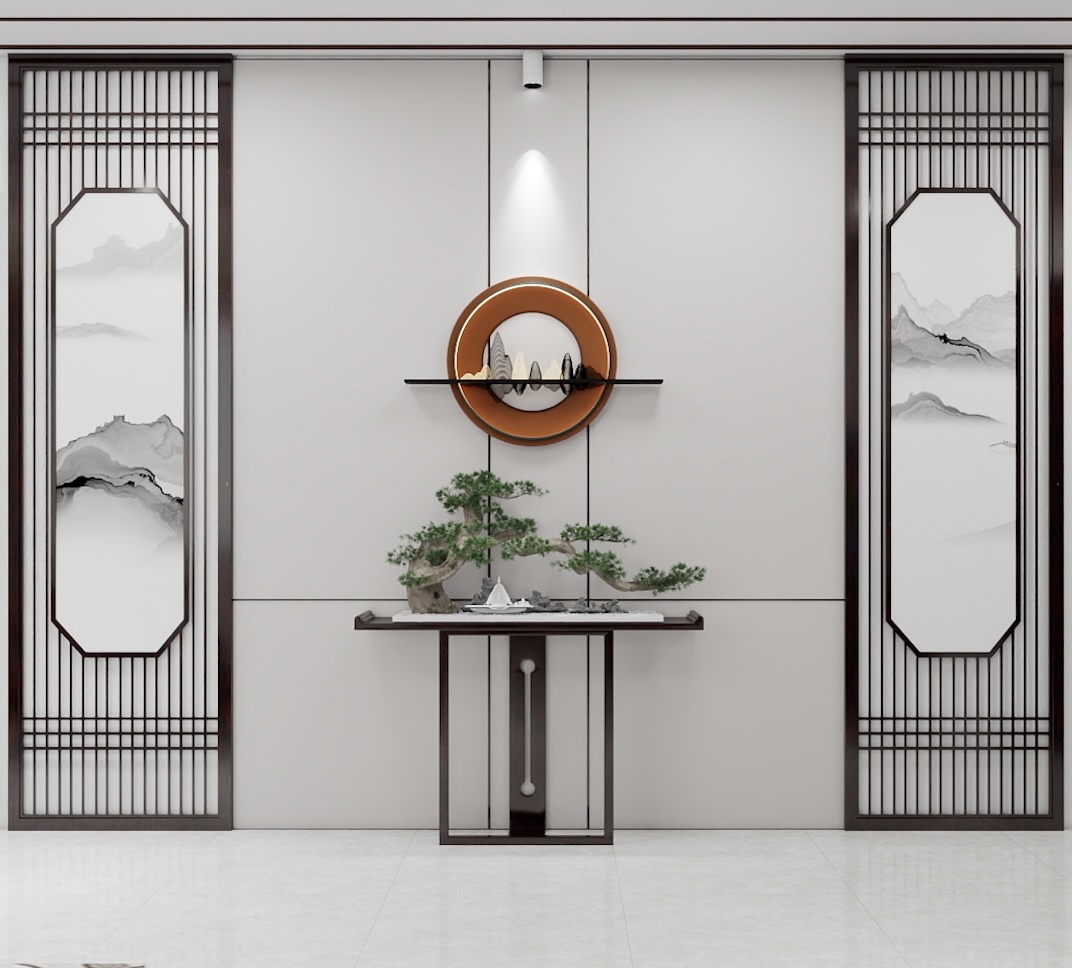 Oulaiman feature wall carved panel