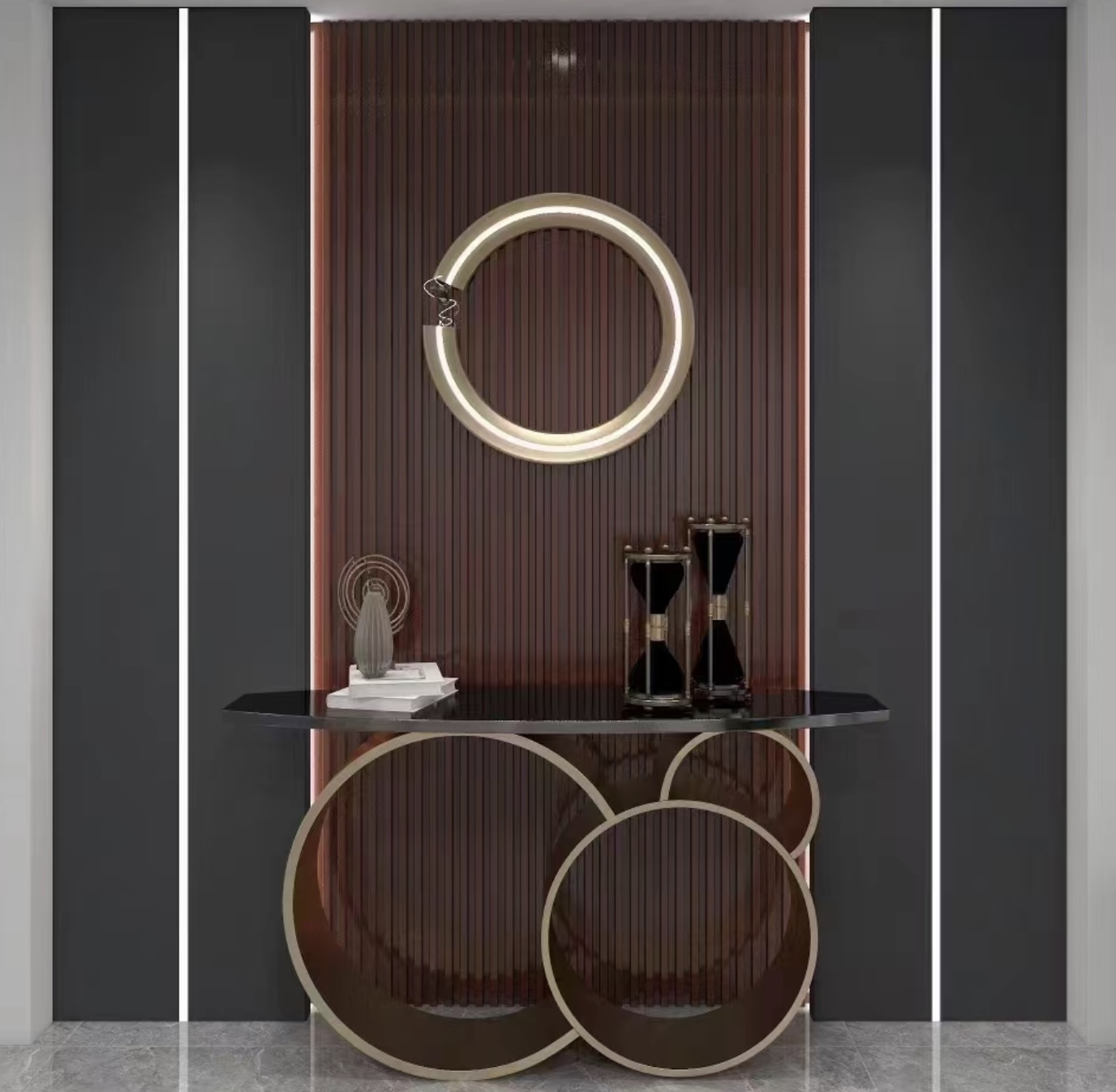 Oulaiman feature wall openwork wall panel